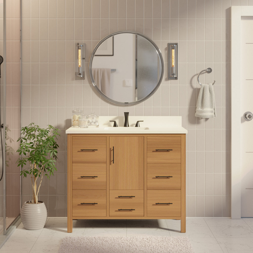 unfinished bathroom vanities modern look