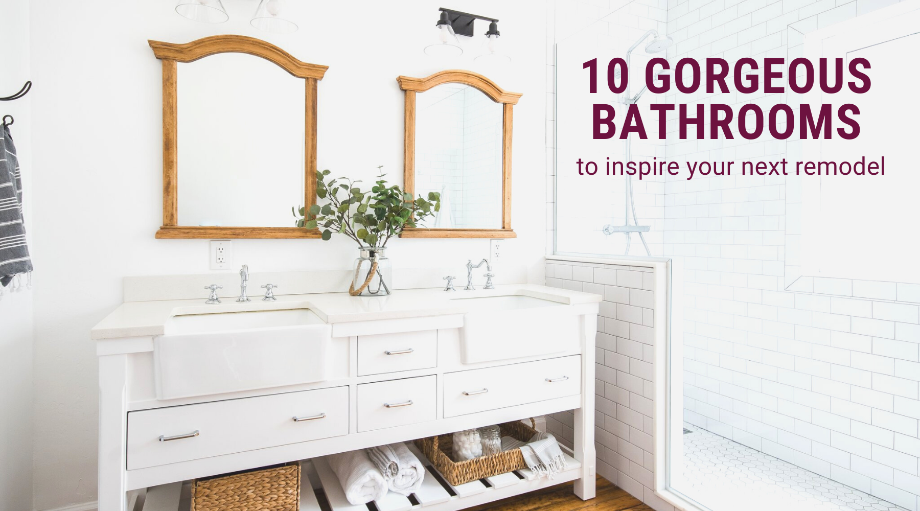 10 Gorgeous Bathrooms to Inspire Your Remodel – KitchenBathCollection