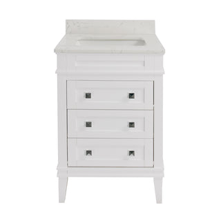 Eleanor 24-inch Vanity with Engineered Marble Top