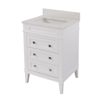 Eleanor 24-inch Vanity with Engineered Marble Top