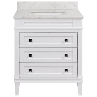 Eleanor 30-inch Vanity with Engineered Marble Top