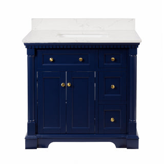 Sydney 36-inch Vanity with Engineered Marble Top