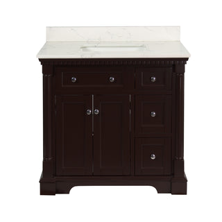 Sydney 36-inch Vanity with Engineered Marble Top