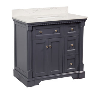 Sydney 36-inch Vanity with Engineered Marble Top