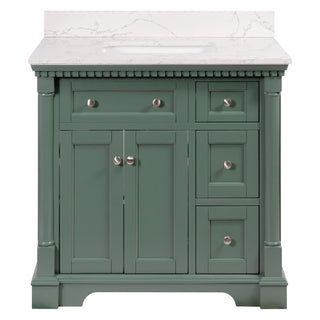 Sydney 36-inch Vanity with Engineered Marble Top