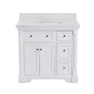 Sydney 36-inch Vanity with Engineered Marble Top