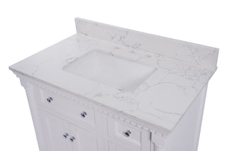 Sydney 36-inch Vanity with Engineered Marble Top