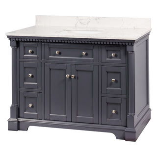 Sydney 48-inch Vanity with Engineered Marble Top