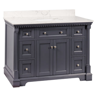 Sydney 48-inch Vanity with Engineered Marble Top