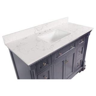 Sydney 48-inch Vanity with Engineered Marble Top