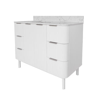 Utopia 48-inch Vanity with Engineered Marble Top