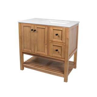 Lakeshore 36-inch Vanity with Engineered White Top