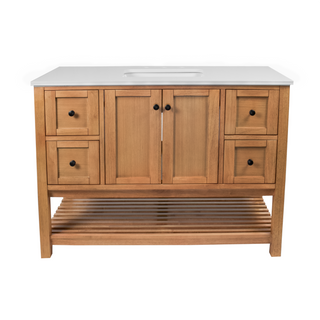 Lakeshore 48-inch Vanity with Engineered White Top