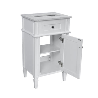 Hailey 20-inch Vanity with Engineered Marble Top