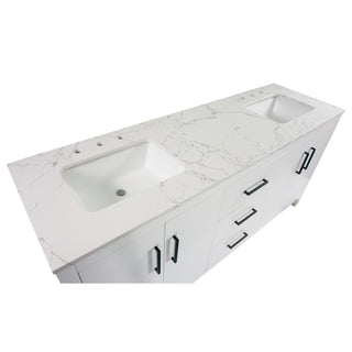 Copenhagen 72-inch Double Vanity with Engineered Marble Top