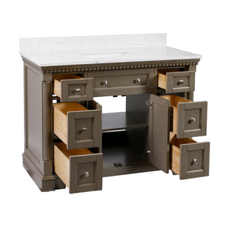 Sydney 48-inch Vanity with Engineered Marble Top