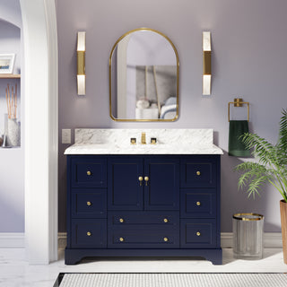 Madison 48-inch Vanity with Carrara Marble Top