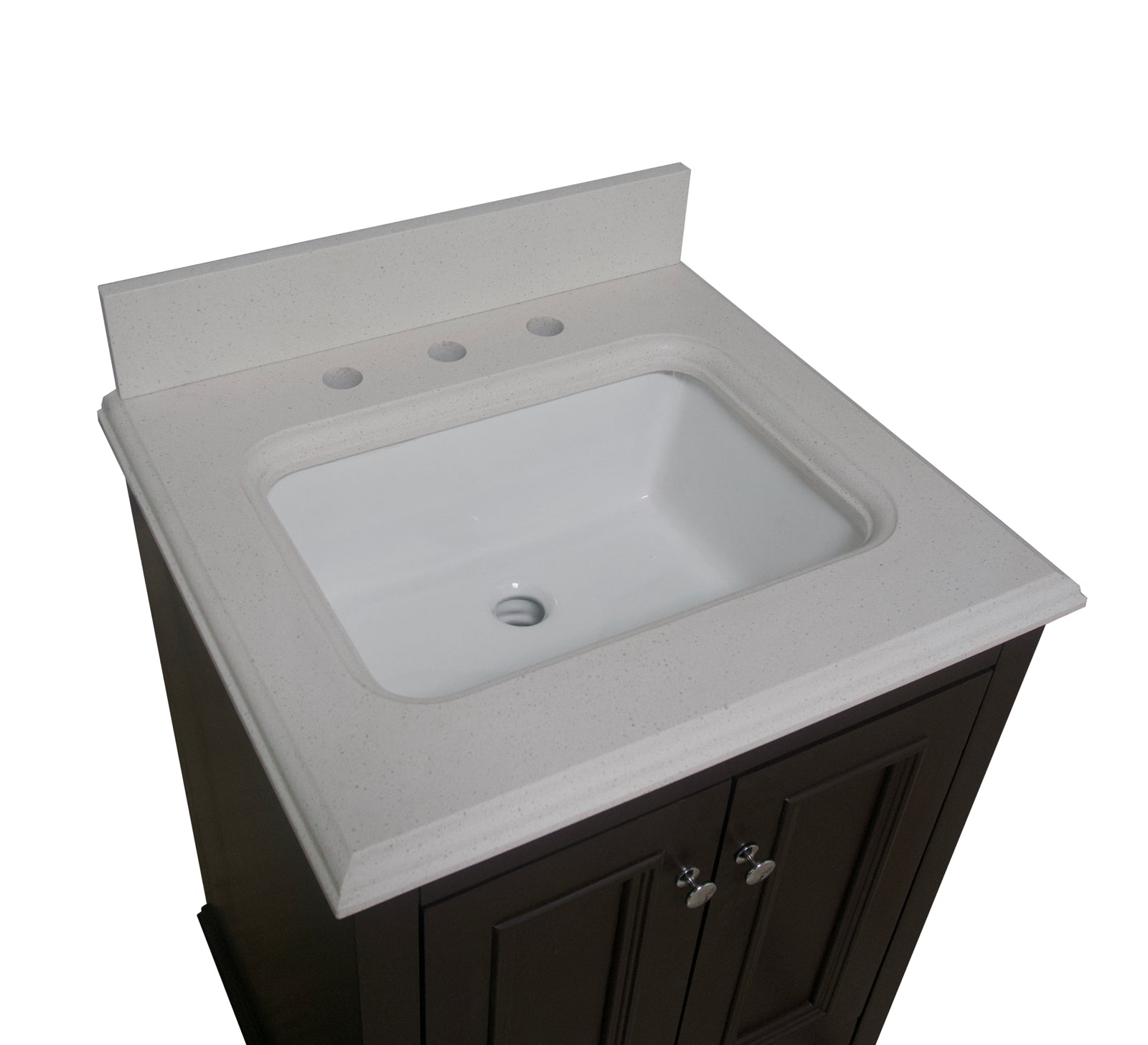 Nantucket 24" Traditional Bathroom Vanity With Quartz Top ...